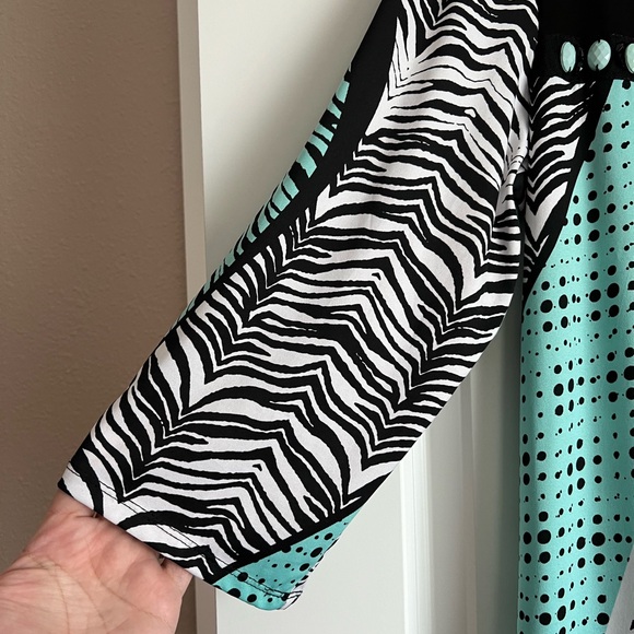 **SOLD** PERSEPTION WOMEN Beaded Midi Dress - Picture 2 of 6